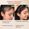 Hibiscus + Rosemary Anti-Hairfall Combo With Shampoo & Oil