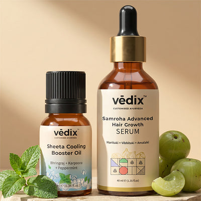 Sheeta Cooling Scalp Care Regimen With Booster Oil & Serum