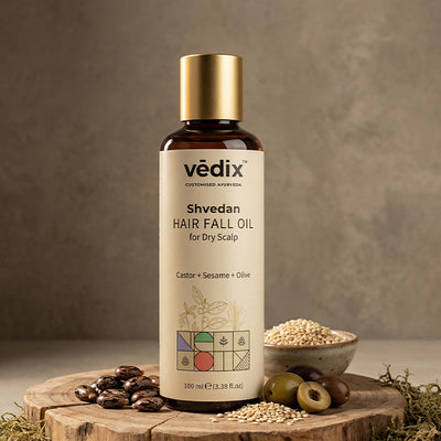 Shvedan Hair Oil With Castor & Sesame
