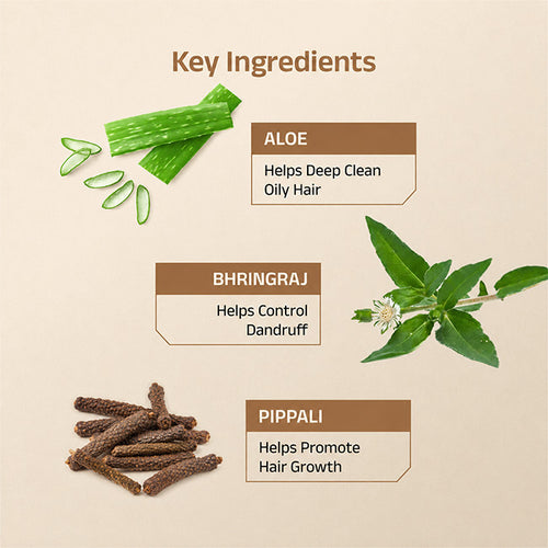 Taritha Shampoo With Bhringraj & Pippali