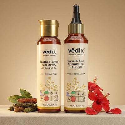 Taritha Dandruff Control Regimen With Shampoo & Hair Oil