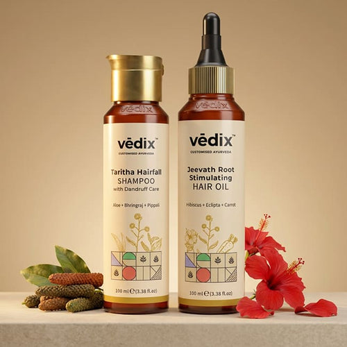 Taritha Dandruff Control Regimen With Shampoo & Hair Oil