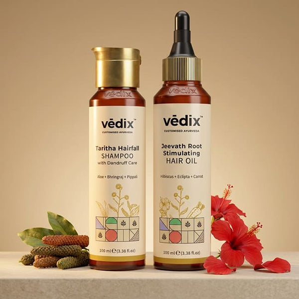 Taritha Dandruff Control Regimen With Shampoo & Hair Oil