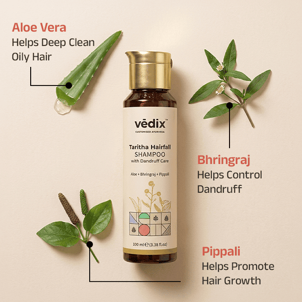 Taritha Shampoo With Bhringraj & Pippali
