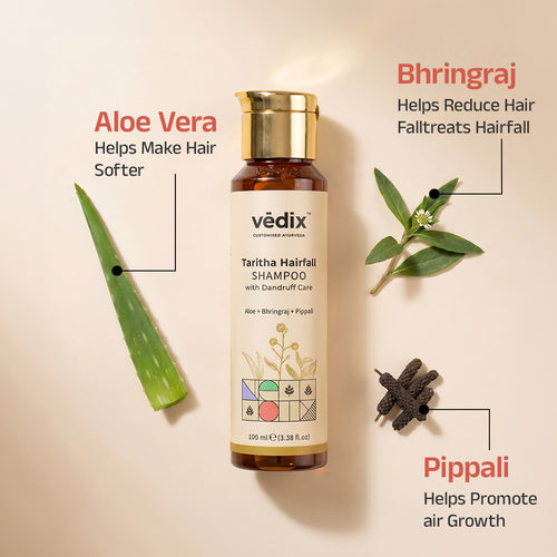Keshamrut 3 Step Severe Hairfall Regimen for Normal Hair with Dandruff