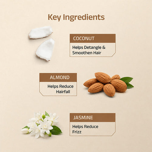 Tavas Hair Oil With Almond & Jasmine