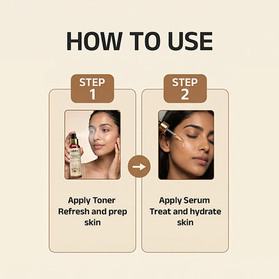 Vaimal Pore Clarifying Regimen With Toner & Serum