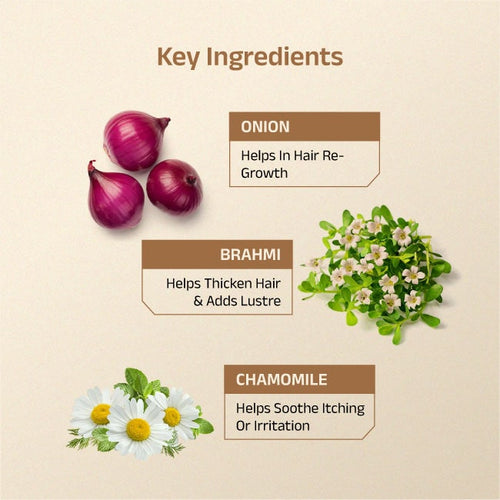 Vapra Hair Oil With Onion & Chamomile