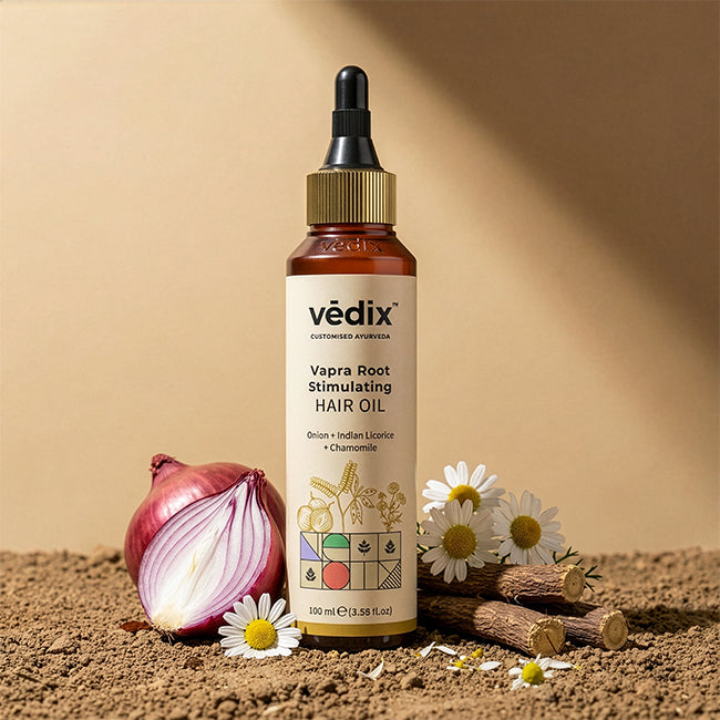 Vapra Root Nourishing Combo With Oil & Shampoo – Vedix