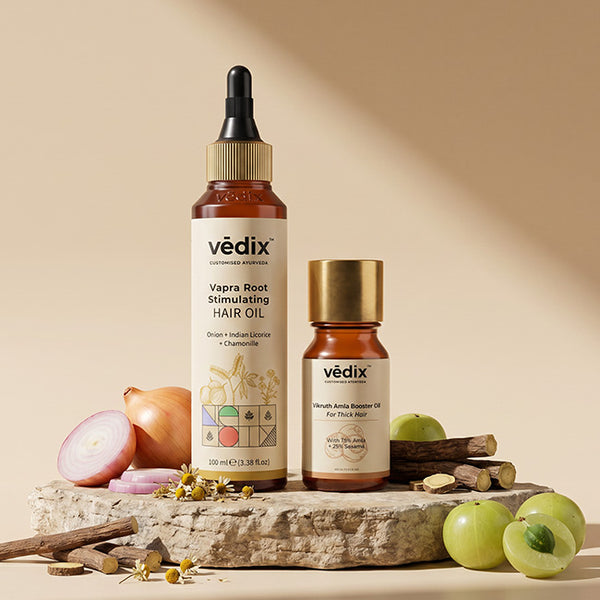 Hair Growth Booster Duo With Amla & Brahmi