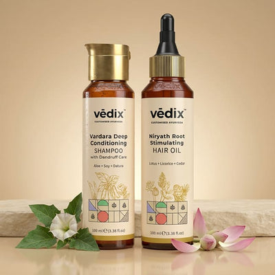 Vardara Scalp Balance Regimen With Shampoo & Hair Oil