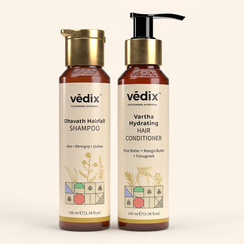 Vartha Smoothness & Shine Regimen With Conditioner & Shampoo