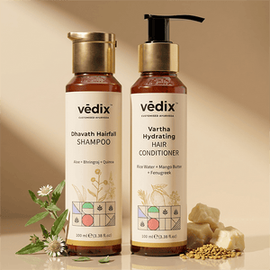 Vartha Smoothness & Shine Regimen With Conditioner & Shampoo