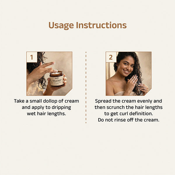 Vartika Curl Cream With Murumuru Butter & Fenugreek