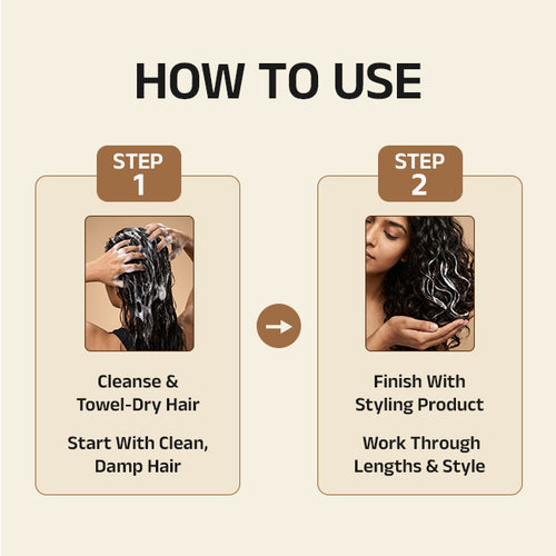 Vartika Curl Definition Regimen With Curl Cream & Hair Oil
