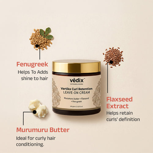 Vartika Curl Definition Regimen With Curl Cream & Hair Oil