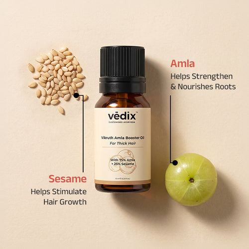 Vikruth Booster Oil With Amla & Sesame