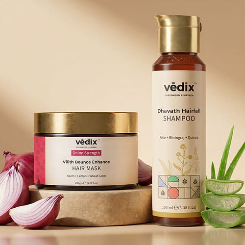 Vilith Split-End Repair Regimen With Hair Mask & Shampoo