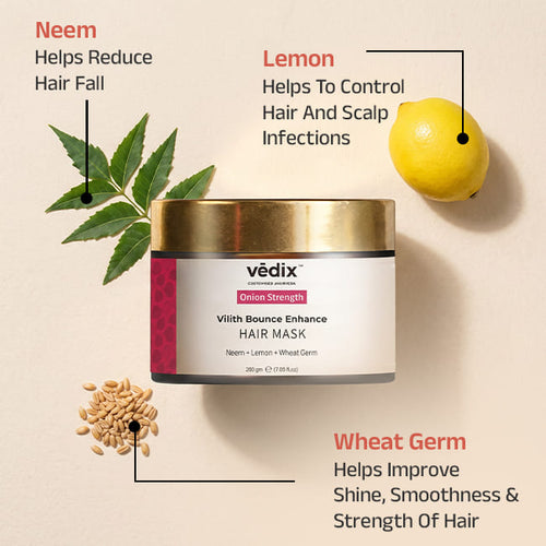 Vilith Hair Mask With Neem & Lemon