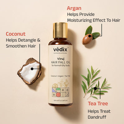 Viruj Hair Oil With Argan & Coconut