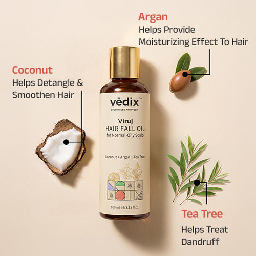 Viruj Scalp Balance Regimen With Hair Oil & Shampoo
