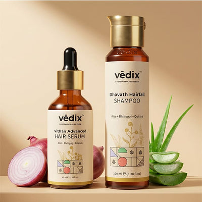 Vithan Advanced Fuller Hair Regimen With Serum & Shampoo