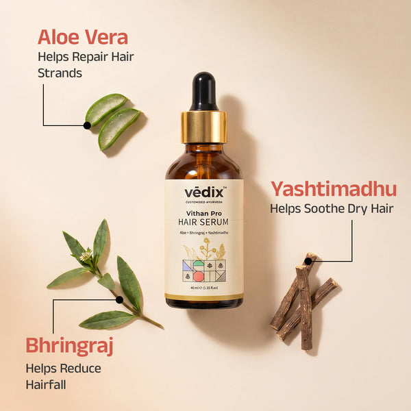 Keshamrut 3 Step Severe Hairfall Regimen for Dry Hair