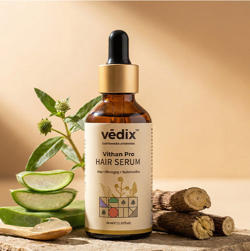 Vithan Pro Hair Serum With Aloe Vera & Bhringraj