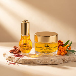 Kumkumadi + Sea Buckthorn Glow Ritual Combo With Serum & Moisturiser