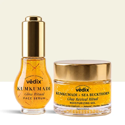 Kumkumadi + Sea Buckthorn Glow Ritual Combo With Serum & Moisturiser