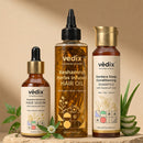 Keshamrut 3 Step Anti-Hairfall Regimen for Dry Hair with Dandruff