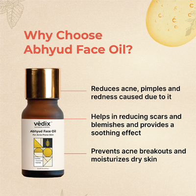 Abhyud Face Oil For Acne Prone Skin