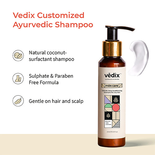 Vikleda Deep Conditioning Shampoo For Dry Hair For Men