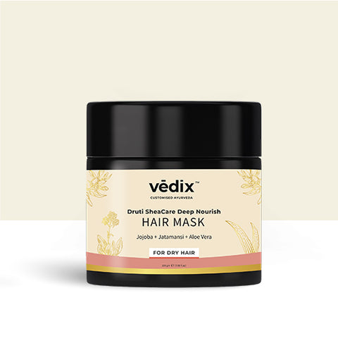 Druti Hair Mask With Jojoba & Aloe Vera