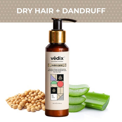 Vardara Deep Conditioning Shampoo with Dandruff Care For Dry Hair For Men