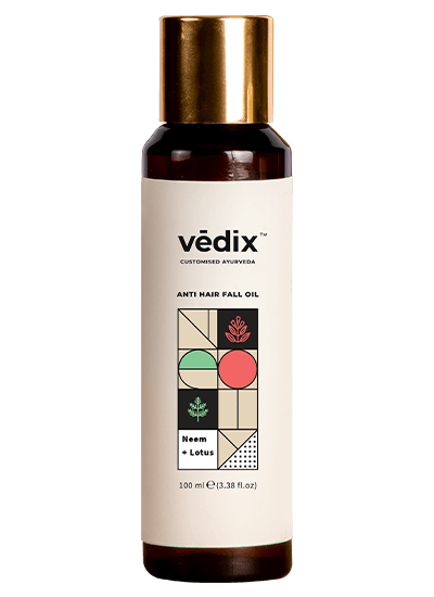 Vedix Anti Hairfall Oil Neem + Lotus