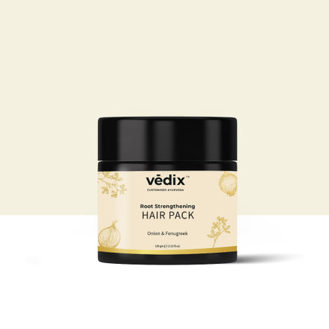 Root Strenghtening Hair Pack With Onion & Fenugreek